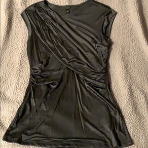 Ann Taylor Ruched Top Shirt M.